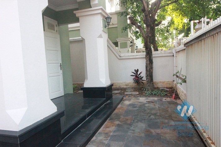 Beautiful house for lease in T block, Ciputra, Tay Ho, Hanoi